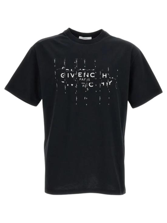 26FW 지방시 반팔 티셔츠 BM71NK3YU9 001 BLACK