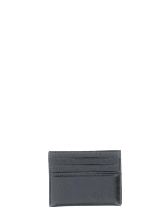 26FW 지방시 레더 안티고나 스탬프 카드 홀더 BK60G0K21L 001 BLACK - GIVENCHY