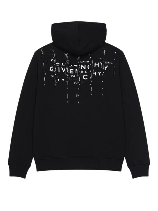 26FW 지방시 후드 티셔츠 BMJ0NJ3YU8 001 BLACK - GIVENCHY