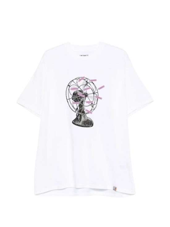 26FW 칼하트 WIP 반팔 티셔츠 I036900 02XX WHITE