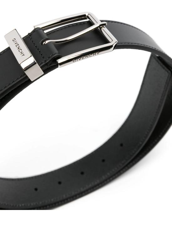 26FW 지방시 가죽 벨트 BK4067K1UY 001 BLACK - GIVENCHY
