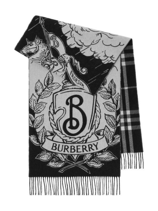 26FW 버버리 머플러/스카프 8109372 C1343 BLACK - BURBERRY