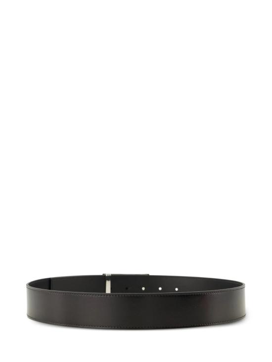 26FW 지방시 가죽 벨트 BK407MK21N 001 BLACK - GIVENCHY