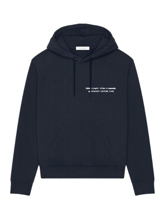 26FW 지방시 후드 티셔츠 BMJ0NH3YU7 403 NAVY