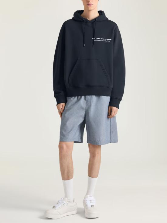 26FW 지방시 후드 티셔츠 BMJ0NH3YU7 403 NAVY - GIVENCHY