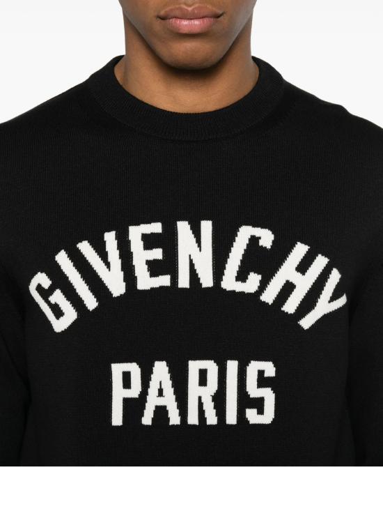 26FW 지방시 스웨터 BM90X94YQP 001 BLACK - GIVENCHY
