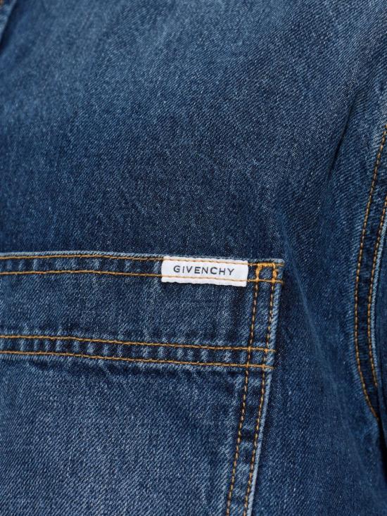 26FW 지방시 데님 셔츠 BM61AL5YDS 053 DENIM BLUE - GIVENCHY