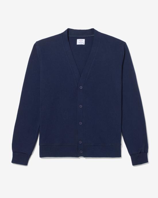  노아 가디건 NOAU242MRCD133NV NAVY DOM