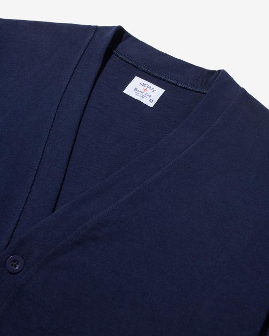  노아 가디건 NOAU242MRCD133NV NAVY DOM - NOAH