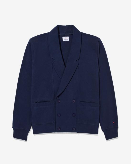  노아 가디건 NOAU241MRCD008NV NAVY DOM