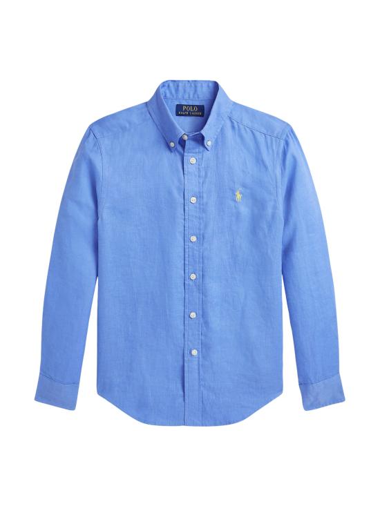 26SS [키즈] 랄프 로렌 셔츠 323967600 001 LIGHT BLUE
