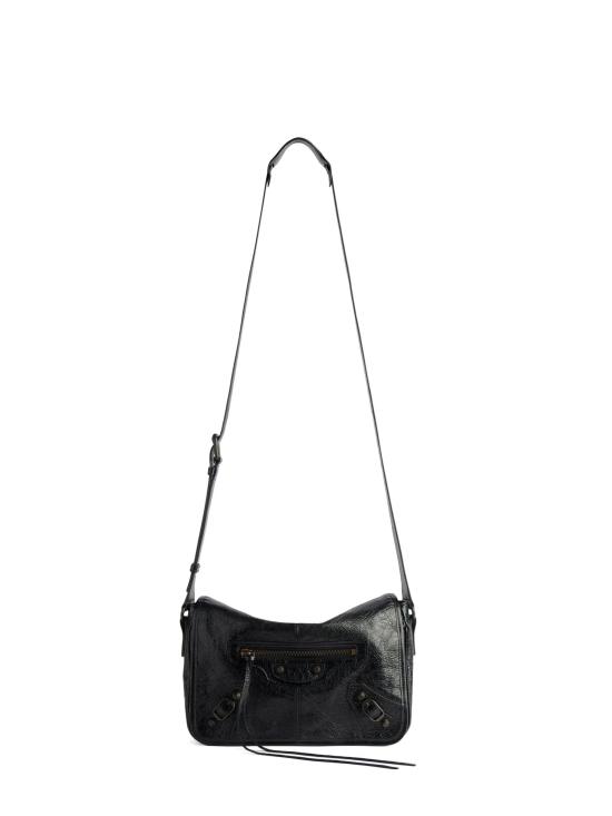 26FW 발렌시아가 르 시티 플랩 스몰 메신저백 873173 2ABEK1000 BLACK