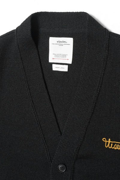 26SS 비즈빔 가디건 0126105012002 BLACK DOM - VISVIM