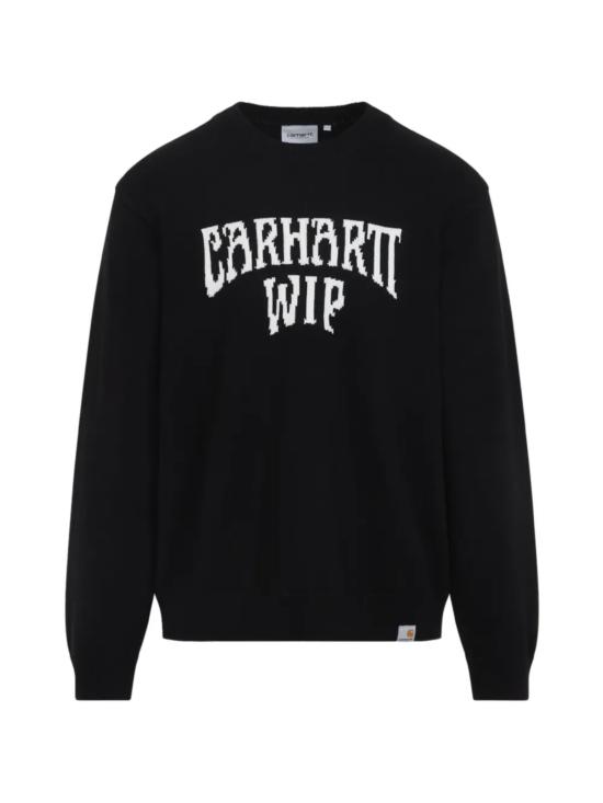 26FW 칼하트 WIP 긴팔 티셔츠 I036847 K02XX BLACK