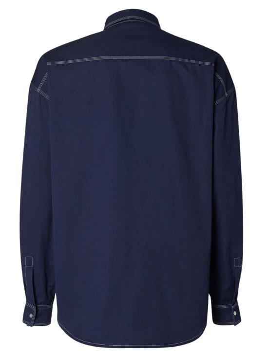 26FW 펜디 데님 셔츠 FS1368 B162F0QA2 NAVY - FENDI