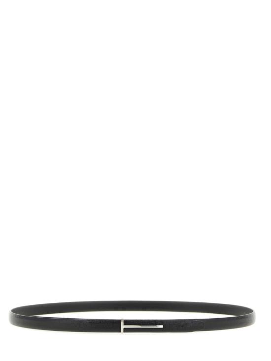 26FW 톰포드 가죽 벨트 TB320 LGO033SNAA BLACK