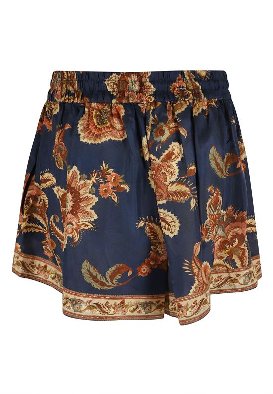 26FW 짐머만 숏팬츠 3497ASS261 NJCO NAVY JACOBEAN - ZIMMERMANN