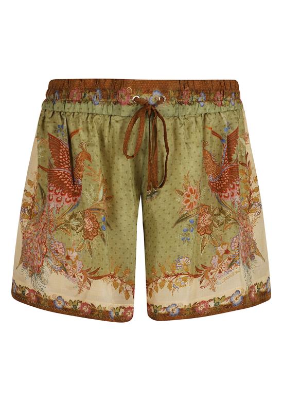 26FW 짐머만 숏팬츠 3497ASS262 KHSF KHAKI SCARF FLORAL