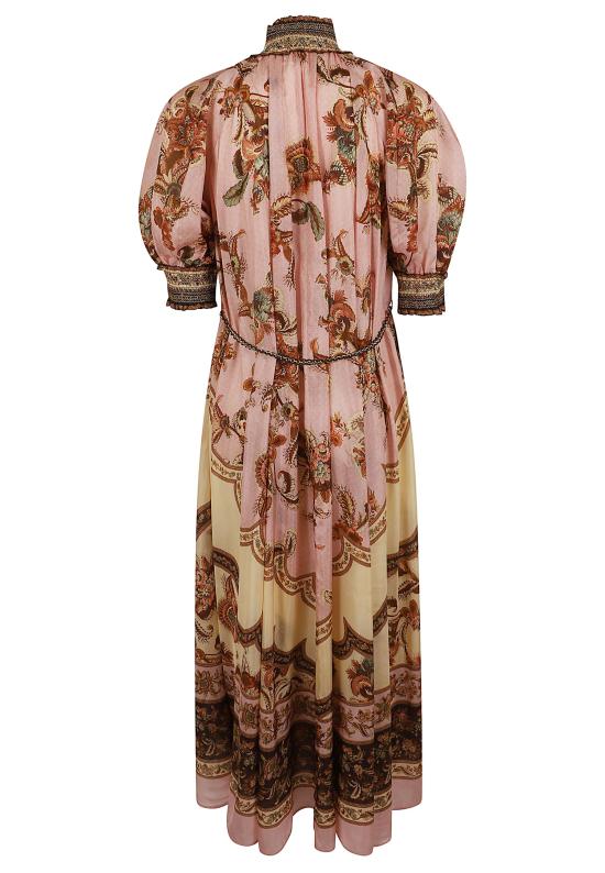 26FW 짐머만 롱 원피스 8255DSS261 MJCO MAUVE JACOBEAN - ZIMMERMANN