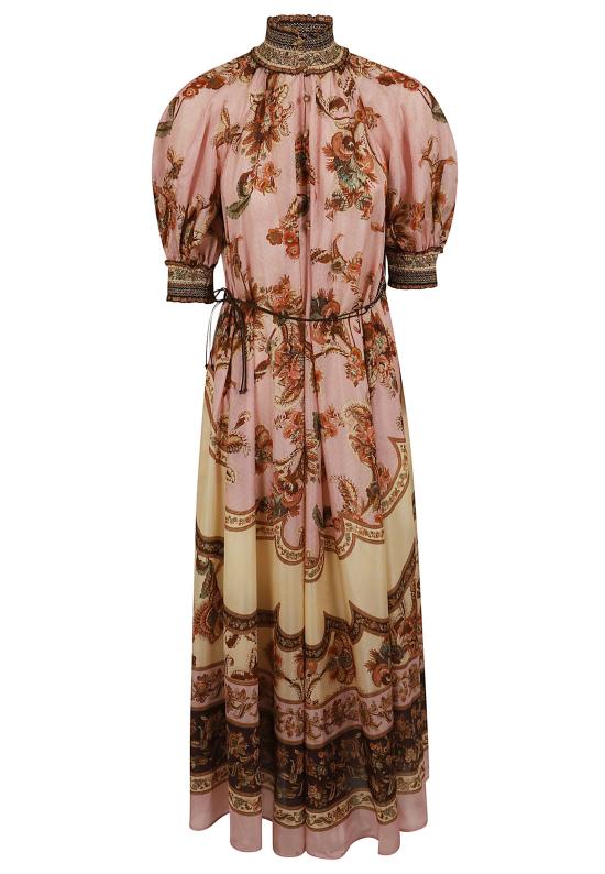 26FW 짐머만 롱 원피스 8255DSS261 MJCO MAUVE JACOBEAN