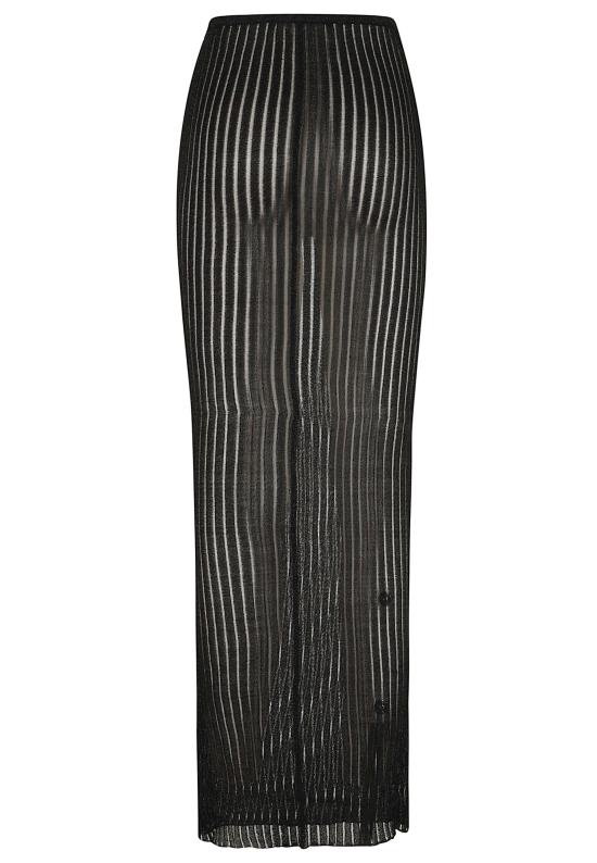 26FW 돈답 롱 스커트 G645 M01044 999 - DONDUP