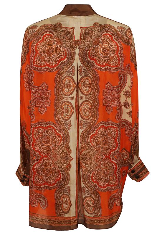26FW 짐머만 블라우스 1499TSS263 TAPA TANGERINE PAISLEY - ZIMMERMANN