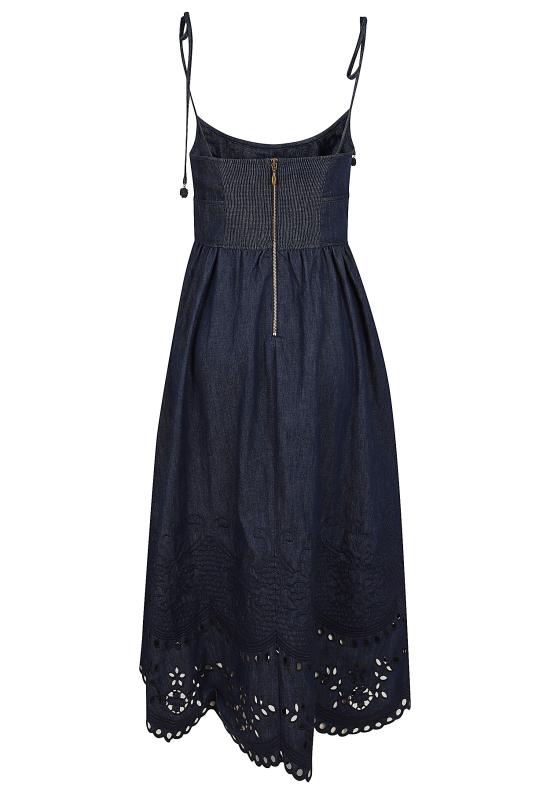 26FW 짐머만 미디 원피스 8319DSS263 INK INK - ZIMMERMANN