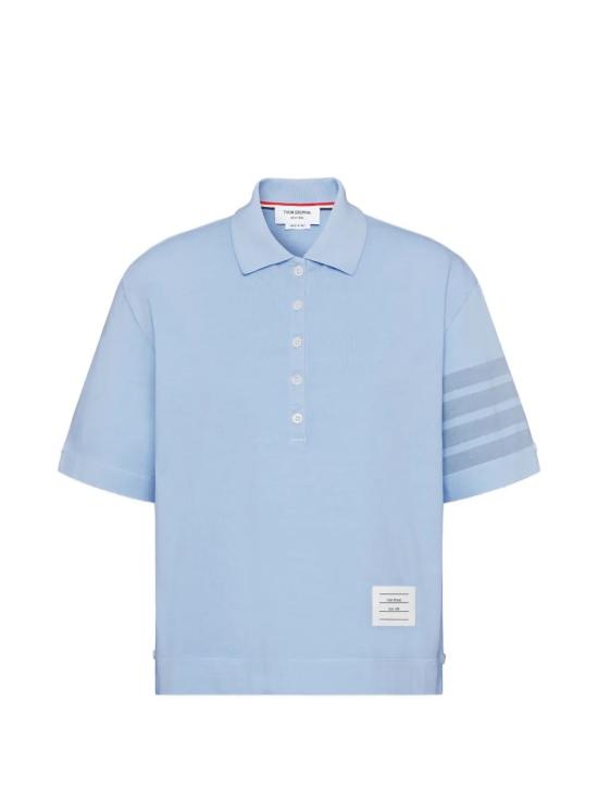 26SS 톰브라운 폴로 티셔츠 FJP128A J0253 480 LIGHT BLUE DOM