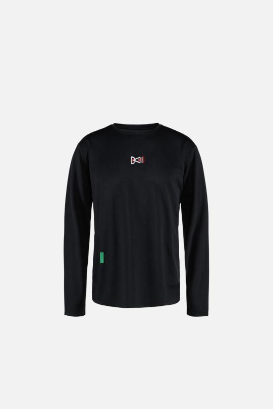 26SS 디스트릭트 비전 긴팔 티셔츠 DV0101 A BLACK DOM