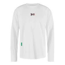 26SS 디스트릭트 비전 긴팔 티셔츠 DV0101 A WHITE DOM