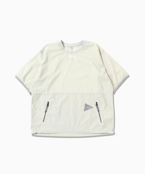 26SS 앤드원더 반팔 티셔츠 5746121018 021 LGRAY DOM