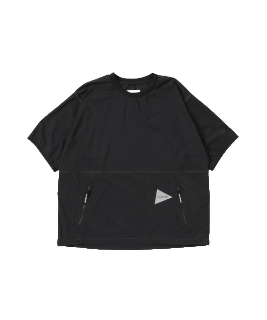 26SS 앤드원더 반팔 티셔츠 5746121018 010 BLACK DOM