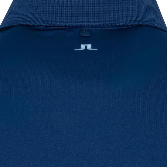 26SS 제이린드버그 투어 테크 폴로 티셔츠 GMJT14647 O341 ESTATE BLUE DOM - J LINDEBERG