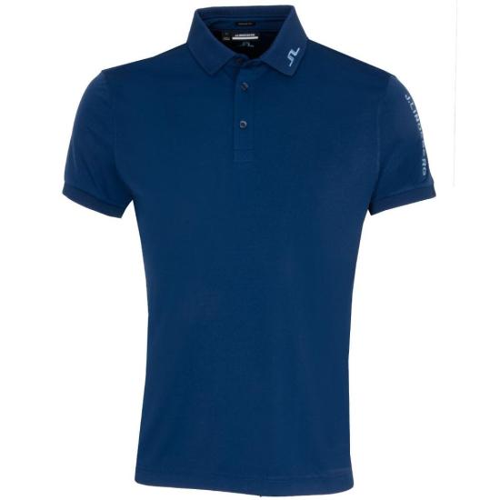 26SS 제이린드버그 투어 테크 폴로 티셔츠 GMJT14647 O341 ESTATE BLUE DOM - J LINDEBERG