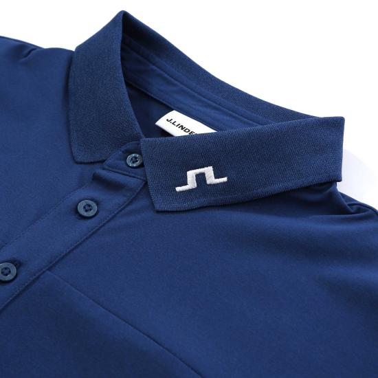26SS 제이린드버그 폴로 티셔츠 GMJT16387 O341 ESTATE BLUE DOM - J LINDEBERG