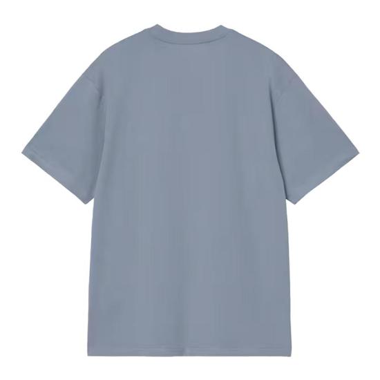 26SS 칼하트 WIP 숏슬리브 매디슨 티셔츠 I033000 3PPXX VELVET BLUE DOM - CARHARTT WIP