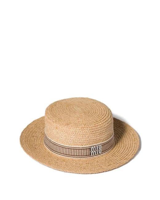 26SS 미우미우 버킷햇 5HC117 2IH4 F0C4Z BEIGE TOBACCO DOM