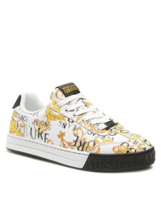 26FW 베르사체 스니커즈 74YA3SK6 ZP264 G03 BLACK GOLD DOM - VERSACE