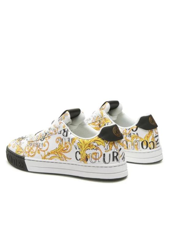 26FW 베르사체 스니커즈 74YA3SK6 ZP264 G03 BLACK GOLD DOM - VERSACE