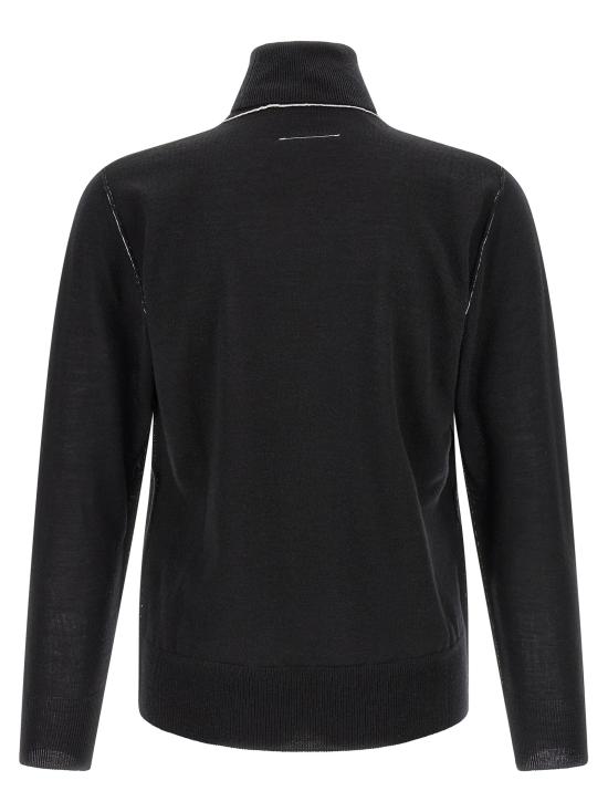 26FW MM6 메종마르지엘라 터틀넥 SH0HA0009M13037900 Black - MM6 MAISON MARGIELA