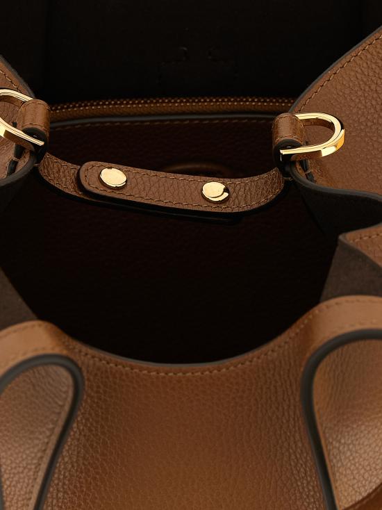 26FW 토즈 T 타임리스 미니 토트백 XBWTSBA9100XSOS600 Brown - TODS