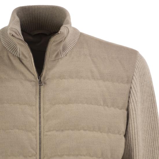 26FW 에르노 숏패딩 PI00121UR BEIGE - HERNO