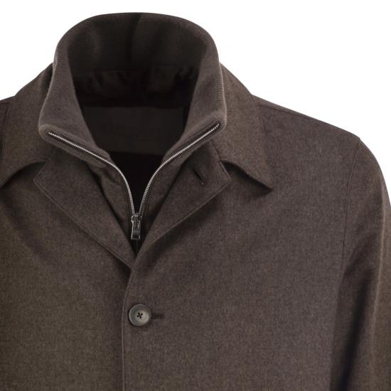 26FW 에르노 자켓 GA00023UR DARK BROWN - HERNO
