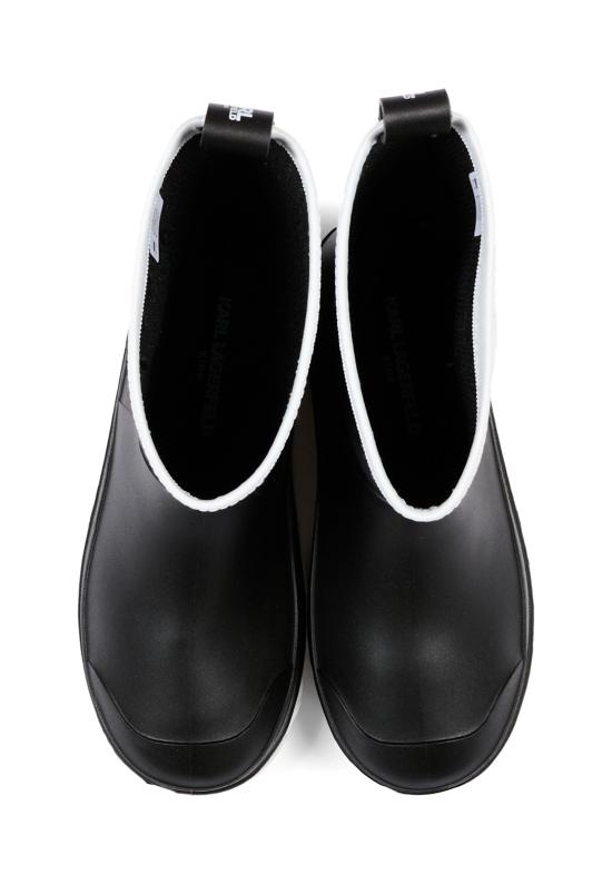 26FW [키즈] 칼라거펠트 미들 부츠 Z31406 M41 BLACK - KARL LAGERFELD