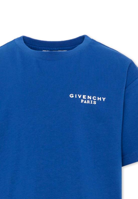 26FW [키즈] 지방시 티셔츠 H31280 865 BLUE - GIVENCHY