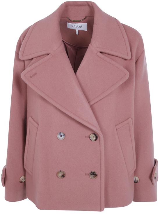 26FW 끌로에 코트 CH25WMA96272 099 6AG CEDAR PINK
