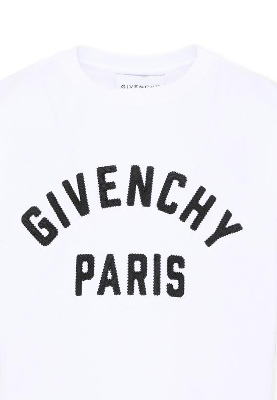 26FW [키즈] 지방시 티셔츠 H31345 10P WHITE - GIVENCHY