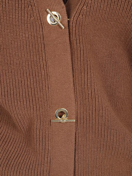 26FW 엘리자베타프랜치 가디건 MK01S66E2 FK3 CIGAR - ELISABETTA FRANCHI