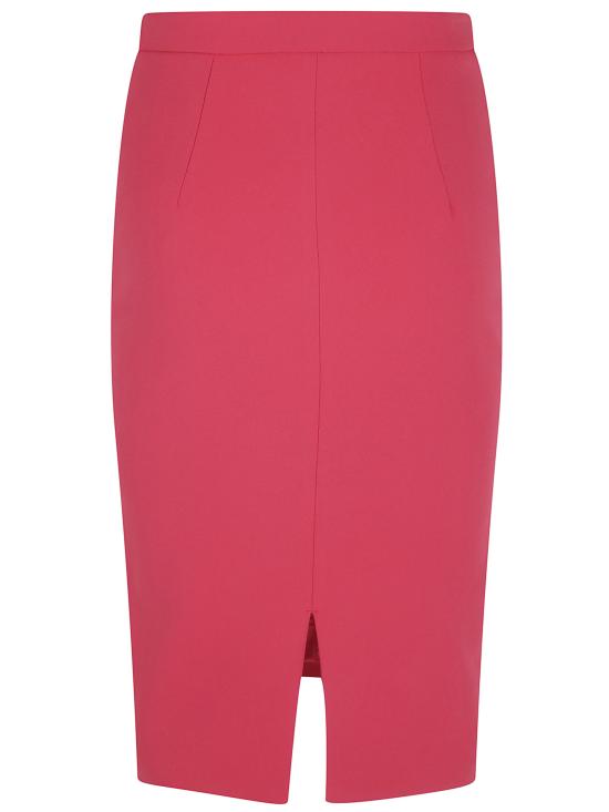 26FW 엘리자베타프랜치 미디 스커트 GO22366E2 CG5 RED PASSION - ELISABETTA FRANCHI