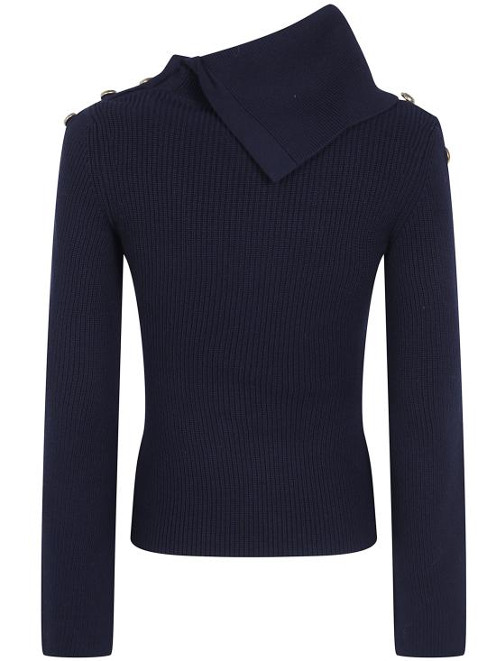 26FW 엘리자베타프랜치 스웨터 MK03S66E2 110 BLACK - ELISABETTA FRANCHI